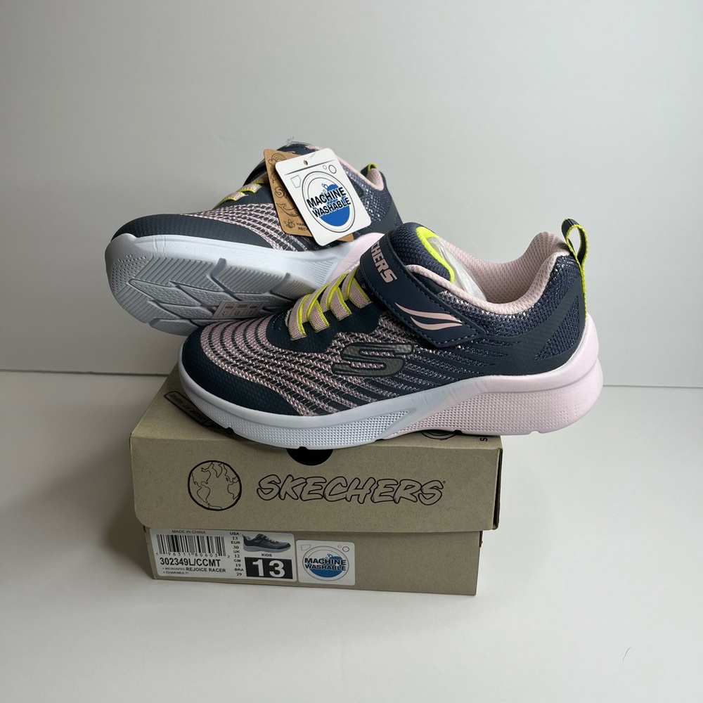 NWT Skechers Kids' Navy and Pink Athletic Shoes